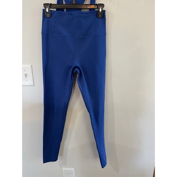 New Girlfriend Collective 2-pc Activewear Set Blue Leggings in Med Bra in Small - Picture 5 of 6